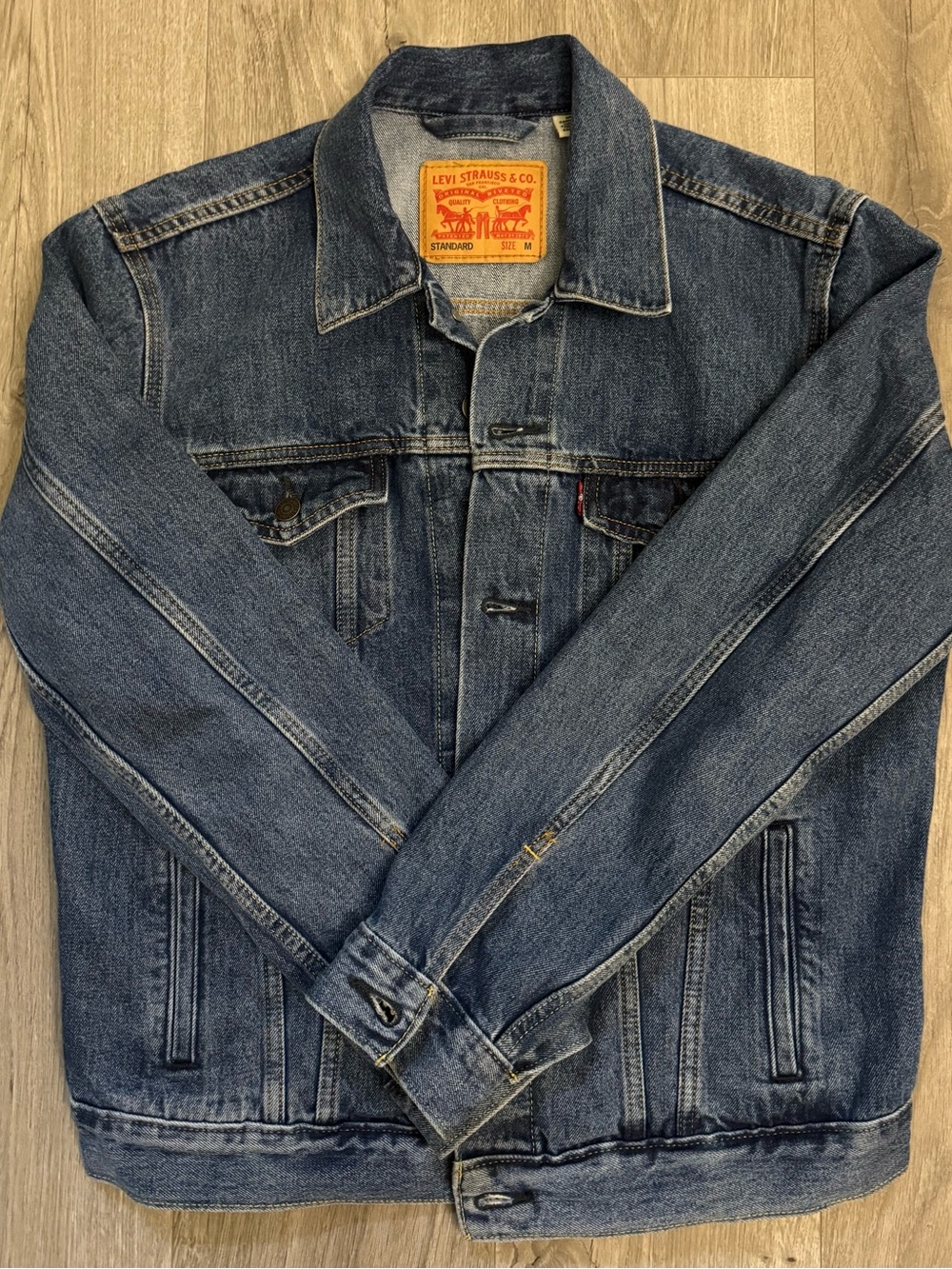 Levi's Men's Blue Denim Trucker Jacket
